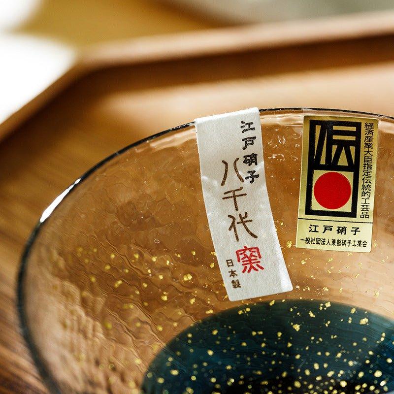 Luxury Toyo-Sasaki Japanese Galaxy Crystal Glasses