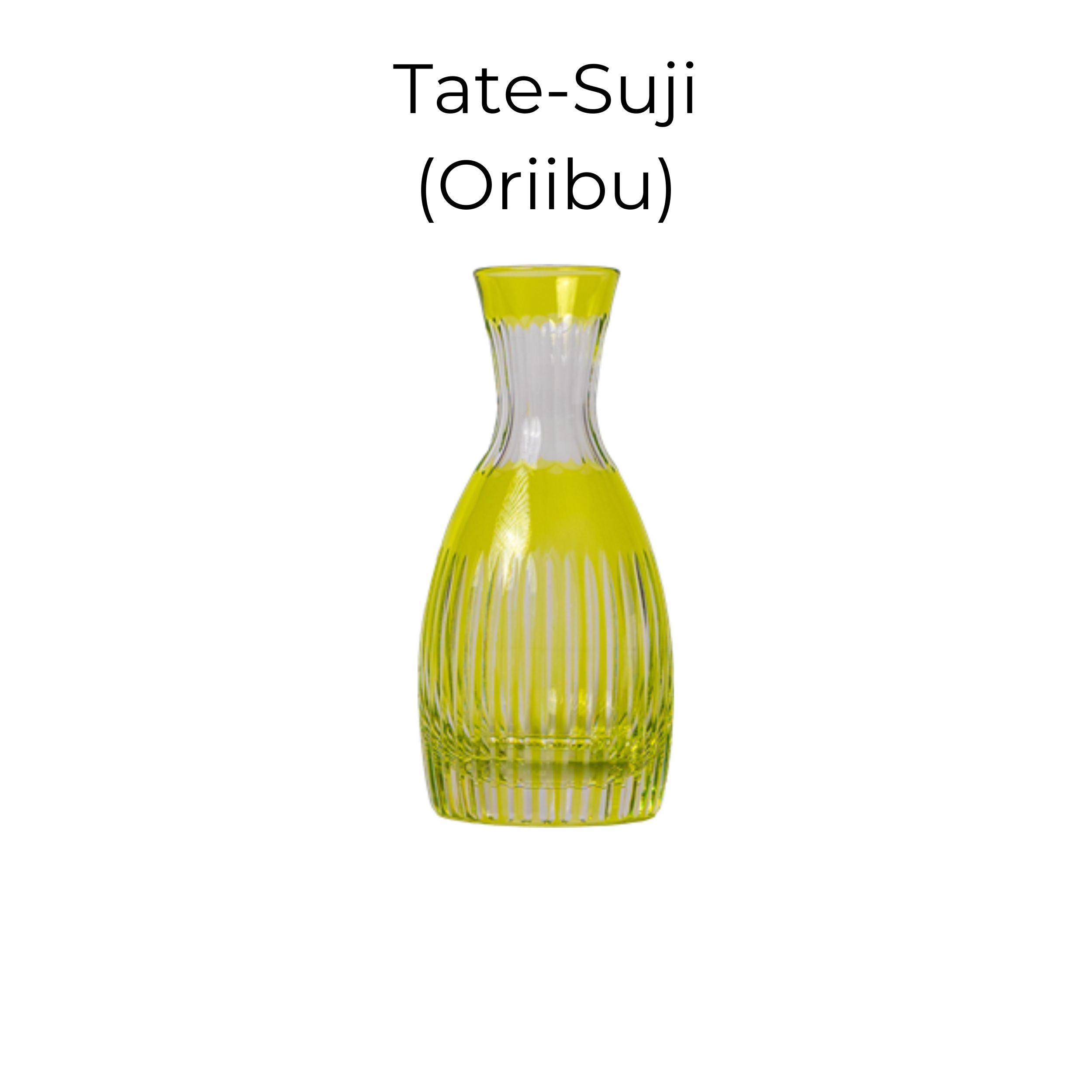 Edo Kiriko Handcrafted Komari Sake Collection
