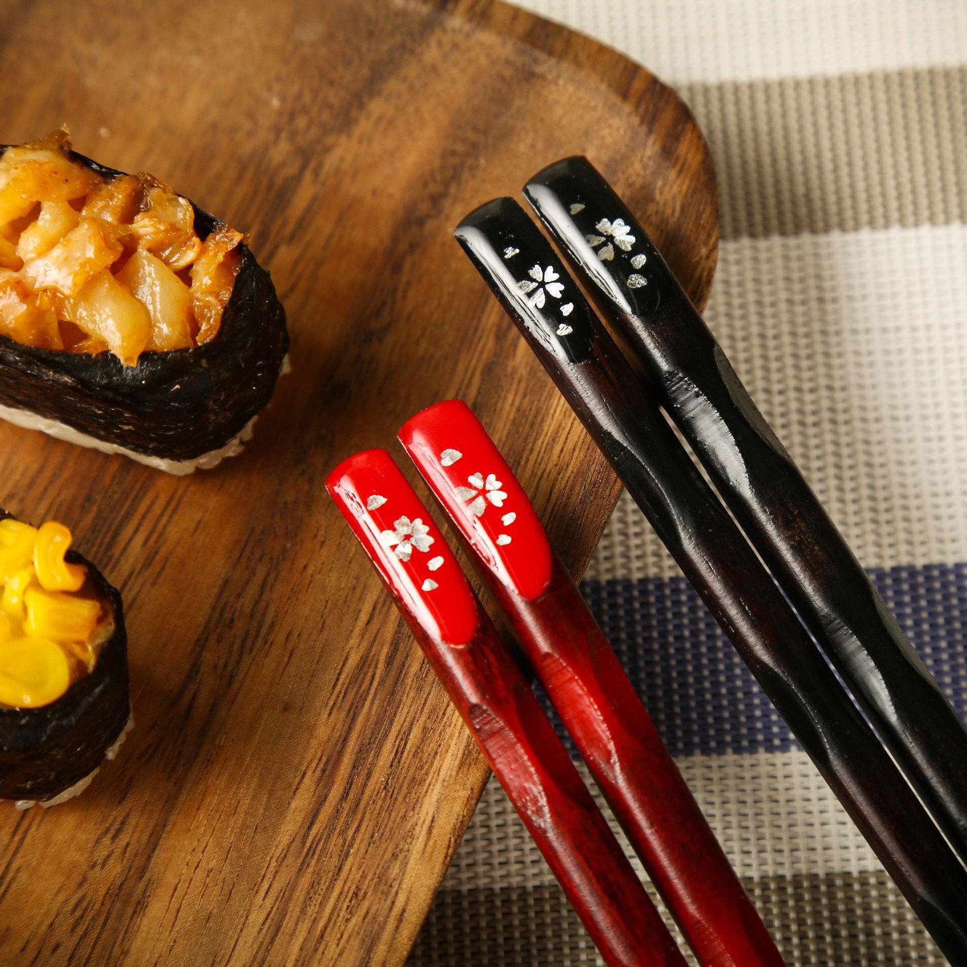 Japanese Maneki-neko (Lucky Cat) Chopstick Set