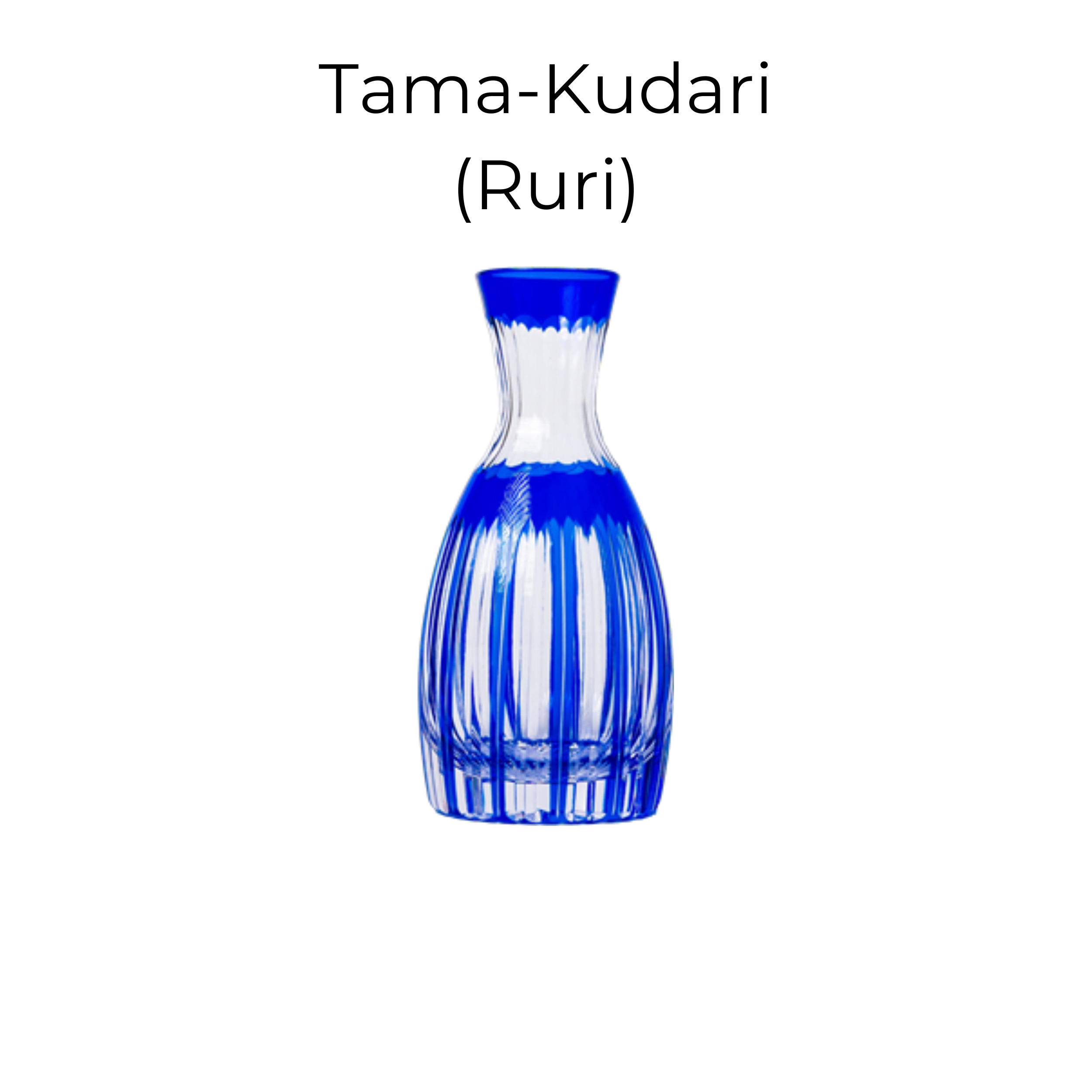 Edo Kiriko Handcrafted Komari Sake Collection