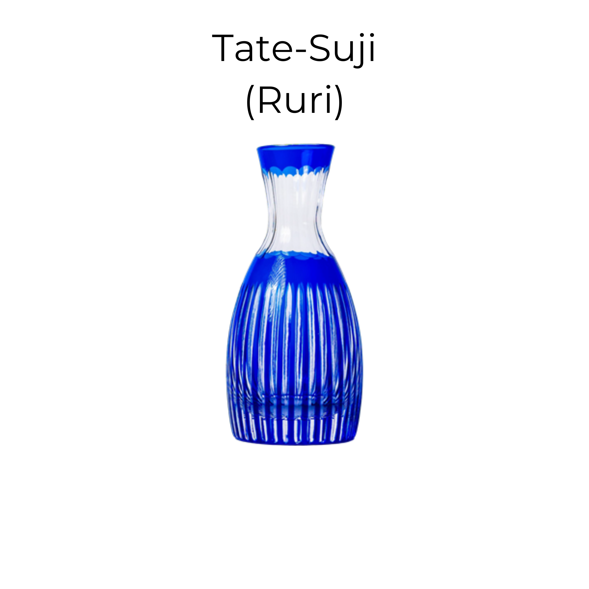 Edo Kiriko Handcrafted Komari Sake Collection