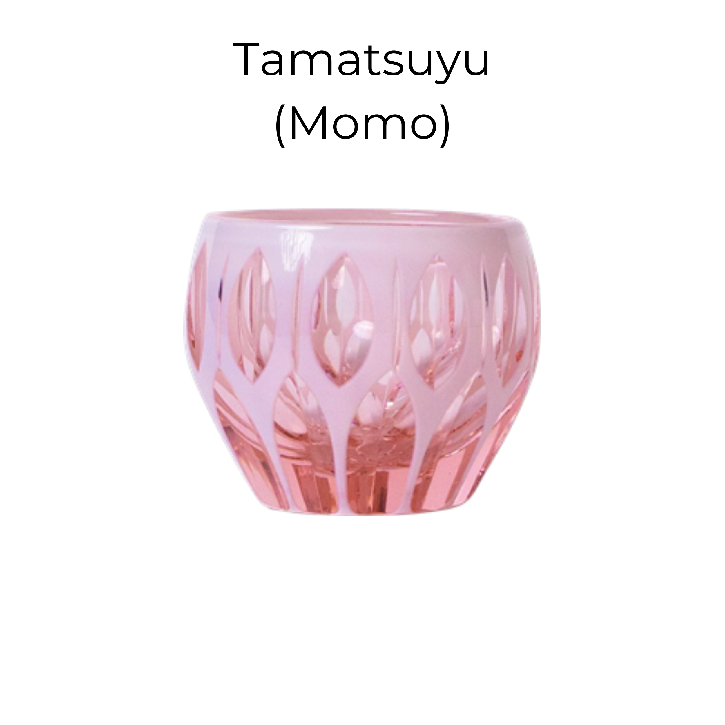 Edo Kiriko Handcrafted Usumurasaki Guinomi Sake Cup Collection