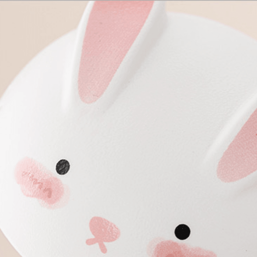 Ceramic Bunny Tea Set With Carrying Case