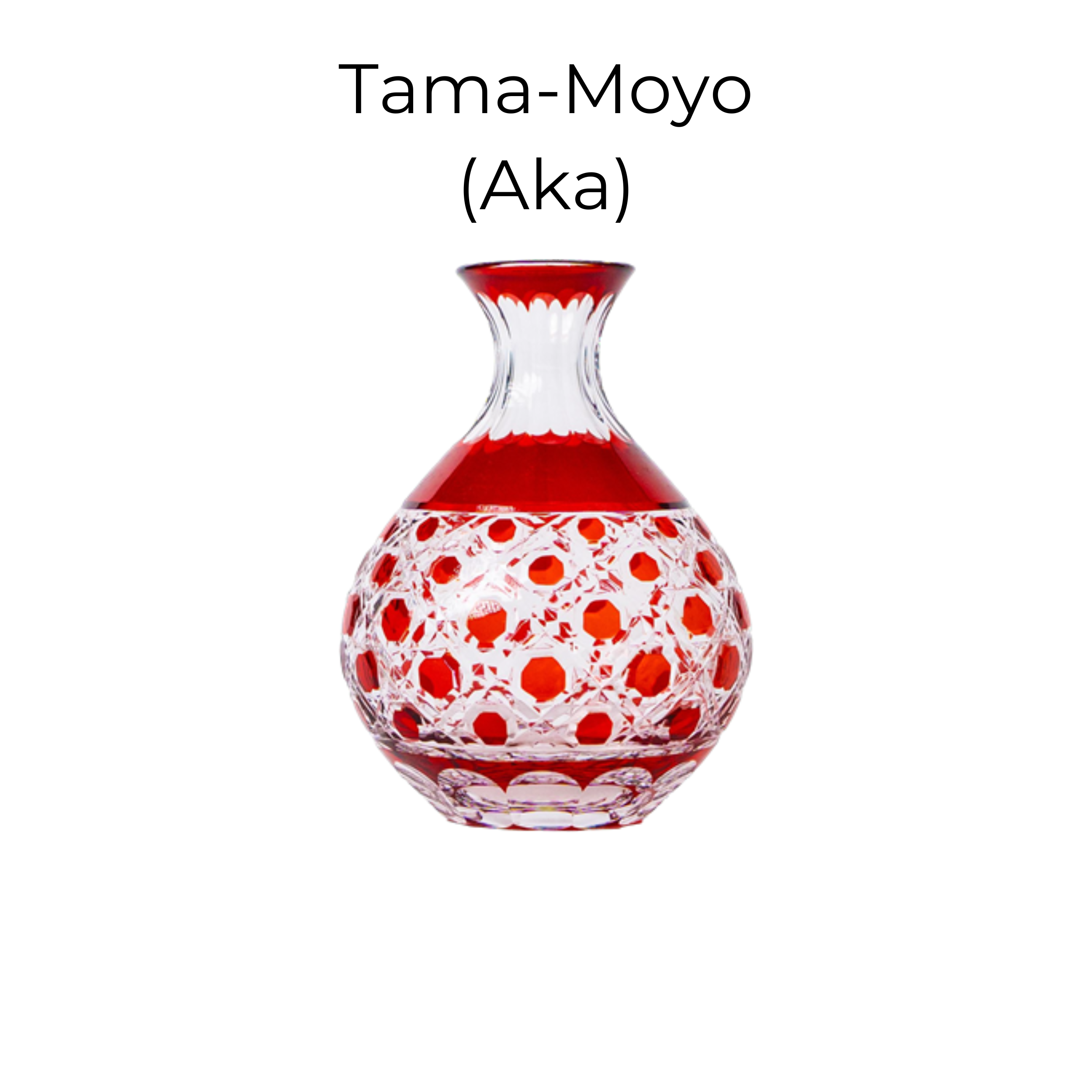 Edo Kiriko Handcrafted Akemizu Sake Collection