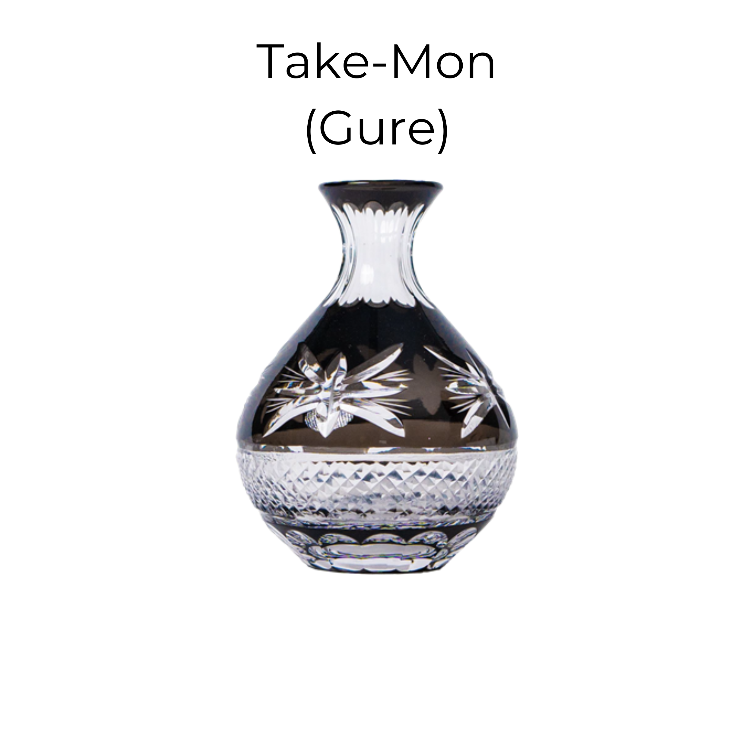 Edo Kiriko Handcrafted Kuroha Sake Collection
