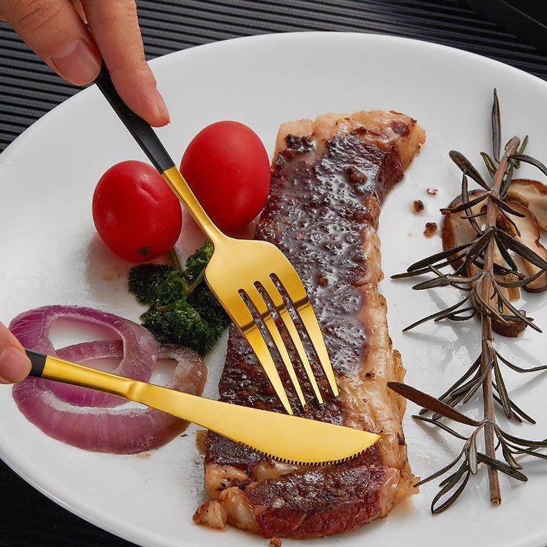 Stainless Steel Pointed Handle Utensil Gift Sets (Chopsticks Edition)