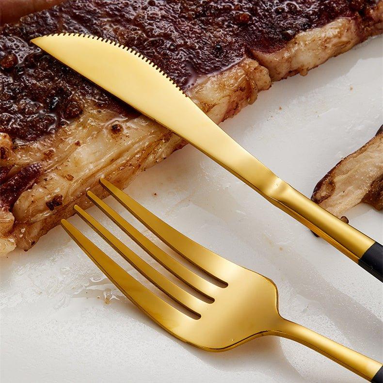 Stainless Steel Pointed Handle Utensil Gift Sets