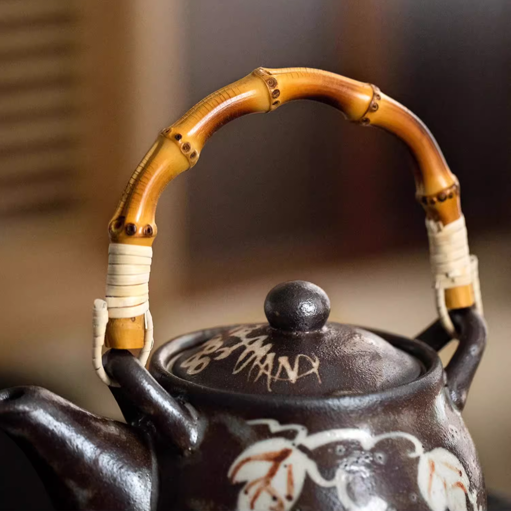 Shino Ware Haruaki Tea Set