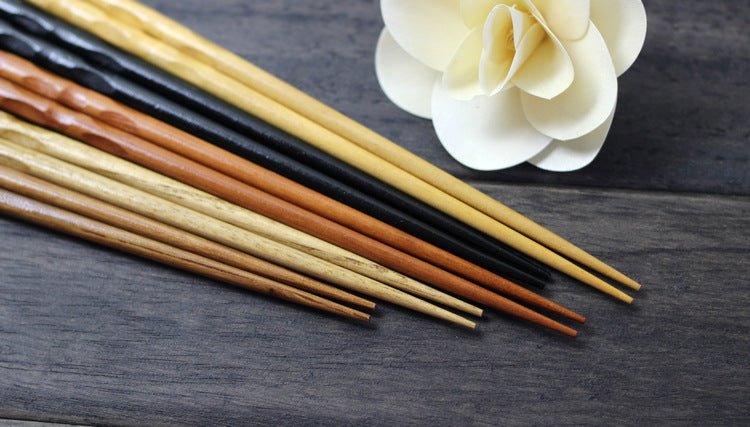 Multi-Colors Japanese Wooden Chopsticks Sets