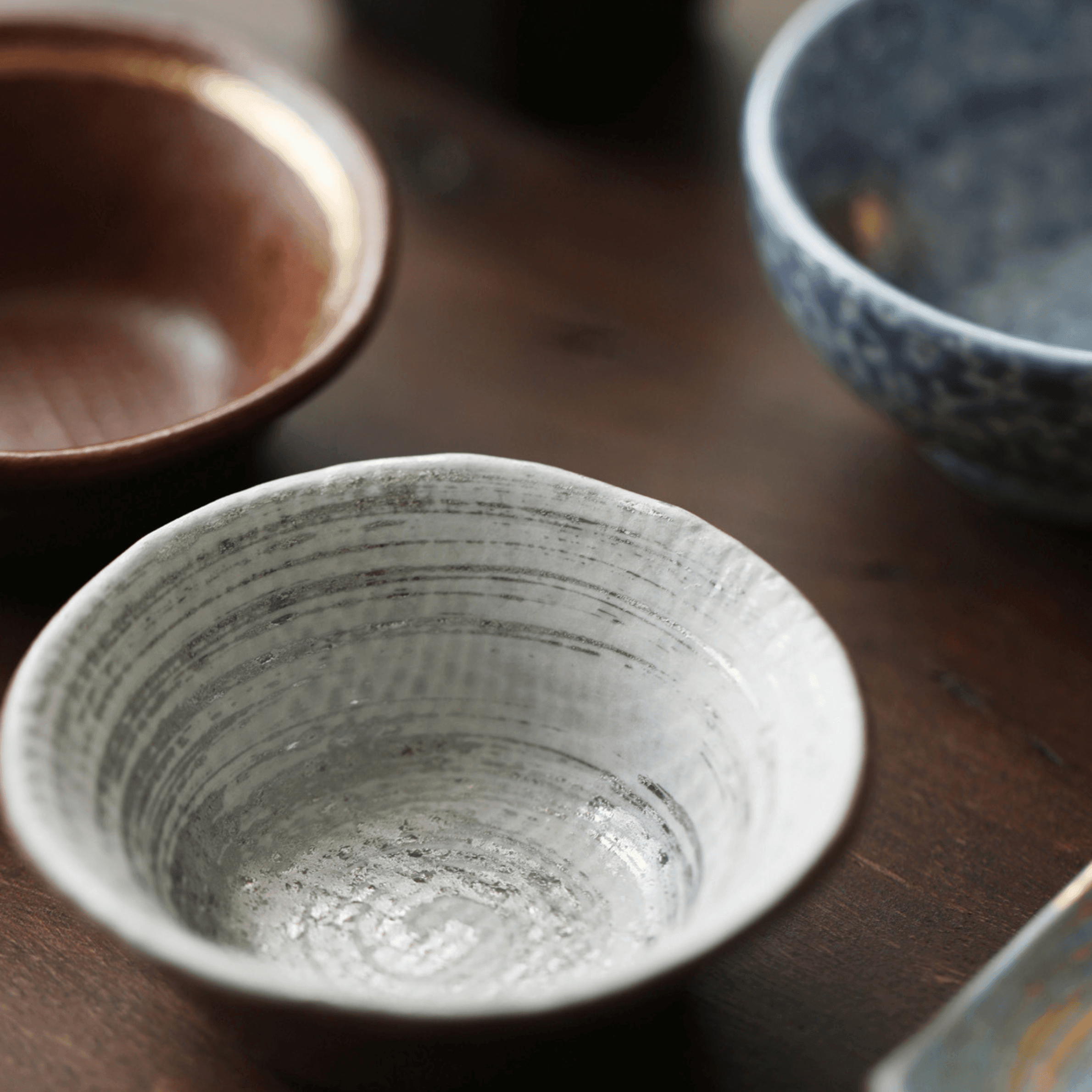 Touetsugama Japanese Golden Glazed Tea Set