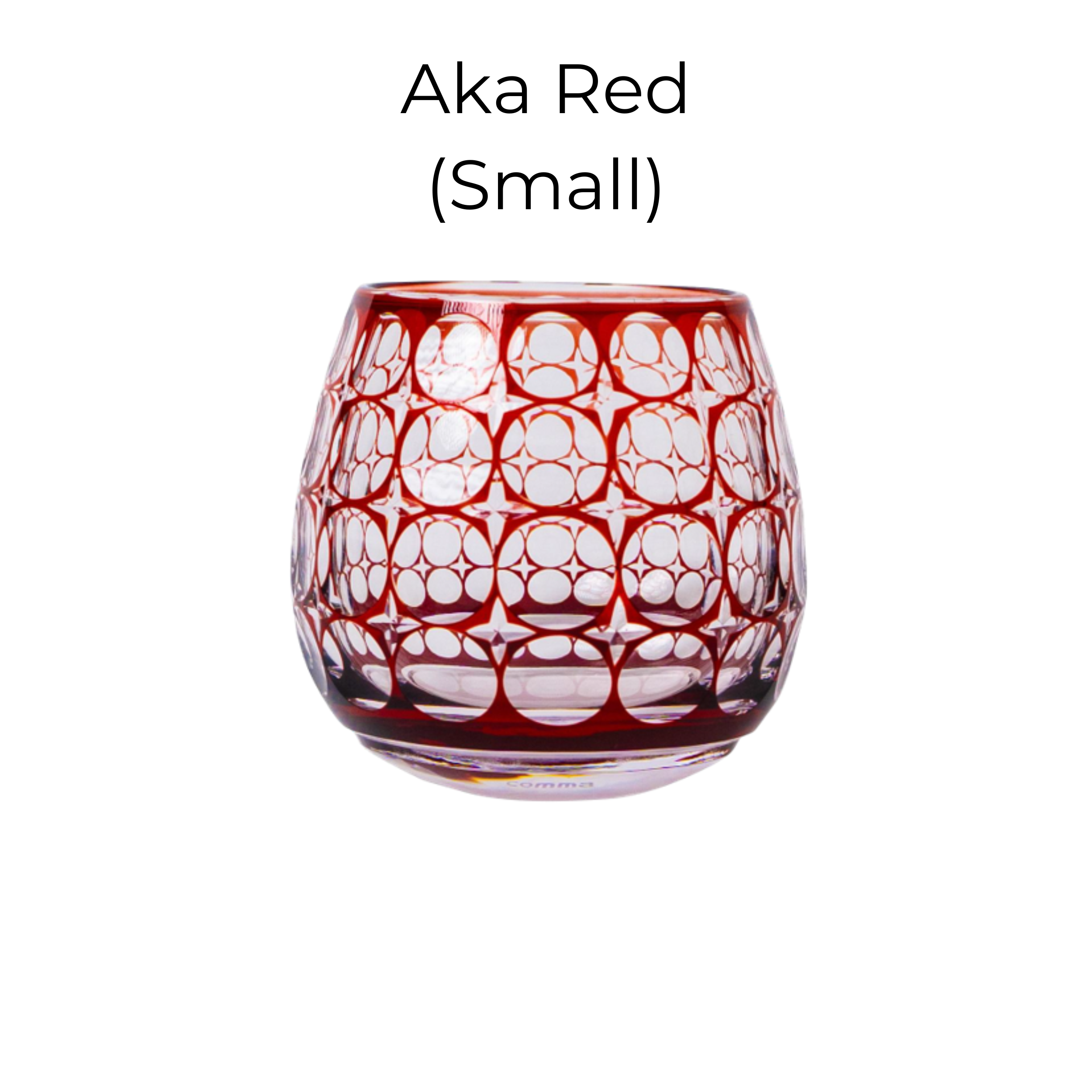 Edo Kiriko Handcrafted Hanamaru Whisky Glass Collection