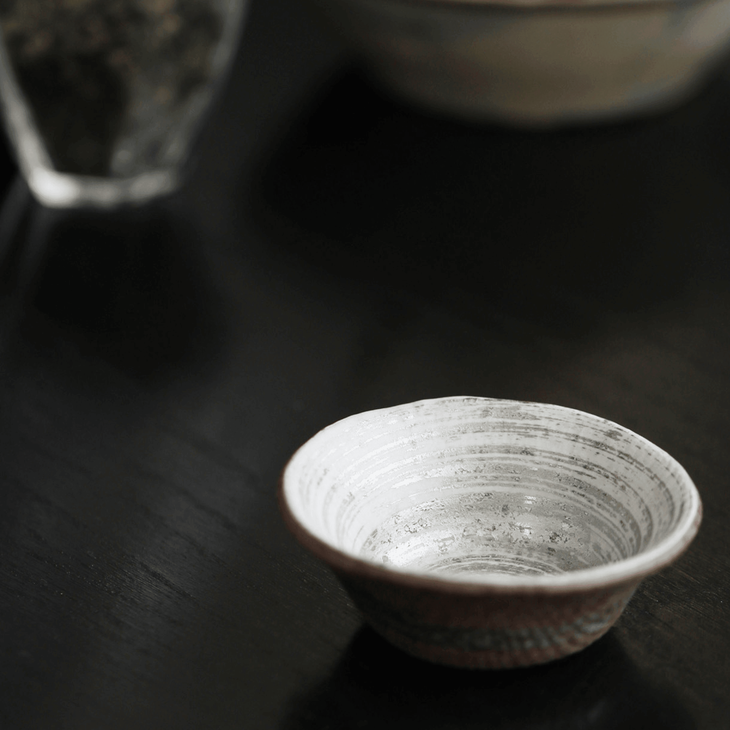 Touetsugama Japanese Golden Glazed Tea Set