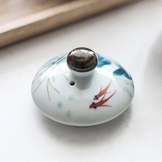 Japanese Ceramic Goldfish Tea Sets
