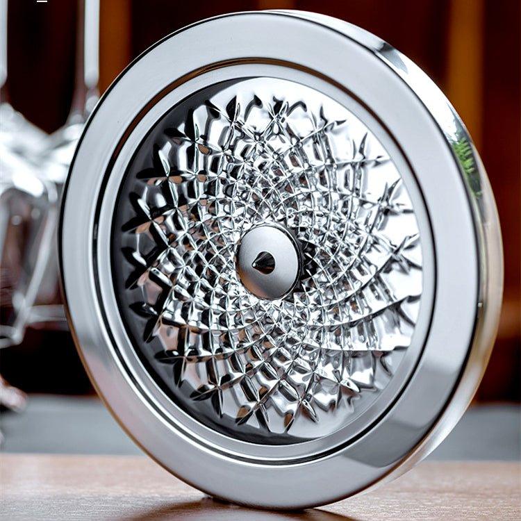 Luxury 360° Rotating Crystal Hand Blown Wine Decanter