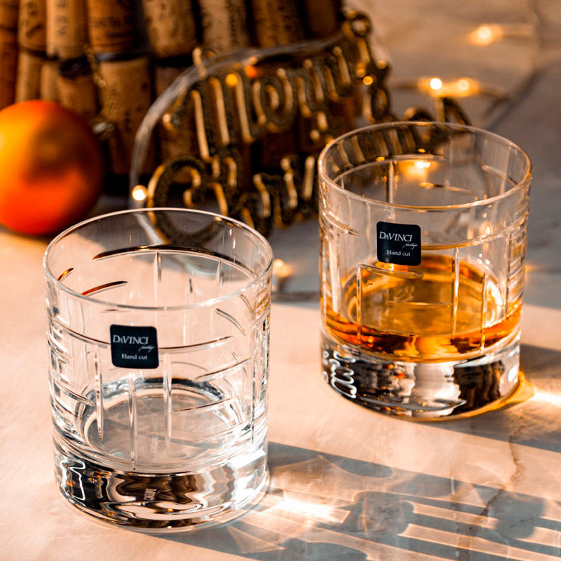 Davinci Italian Whisky Glasses With Decanter Sets