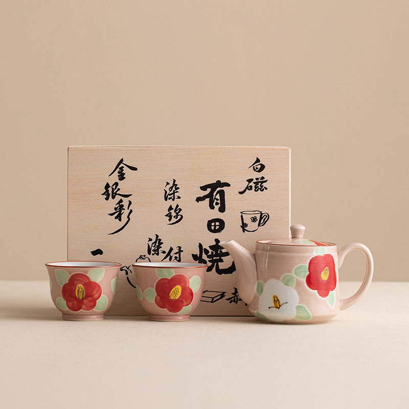 Arita Ware Ceramic Hana Tea Set