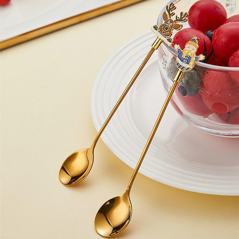 Golden Themed Coffee Stirrer Gift Sets