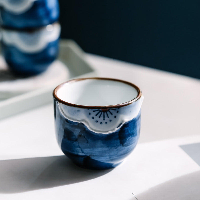 Japanese Sakura Handcrafted Ceramic Sake Sets