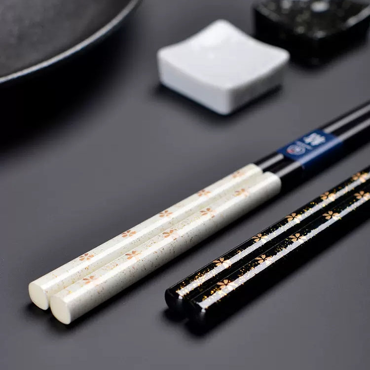 Japanese Handcrafted Kawai Cherry Blossom Chopsticks Wedding Gift Box Set