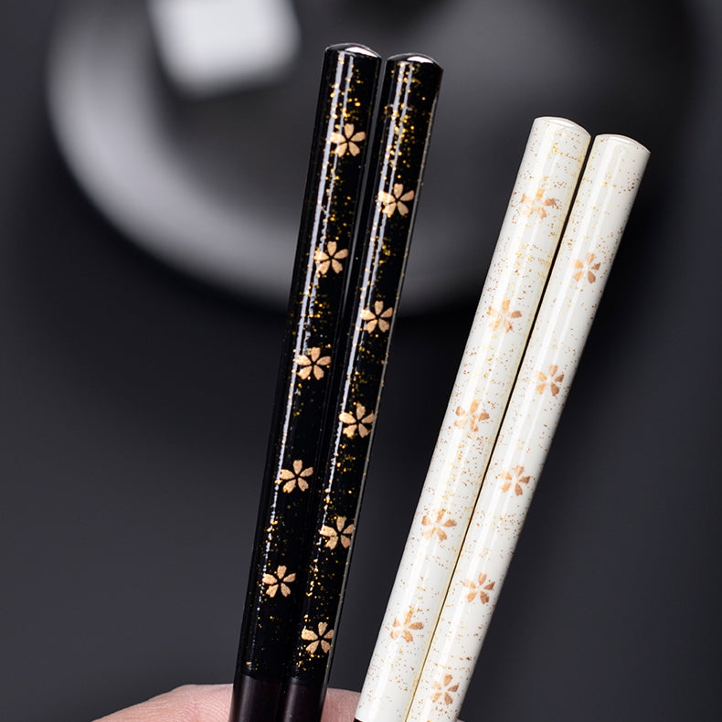 Japanese Handcrafted Kawai Cherry Blossom Chopsticks Wedding Gift Box Set
