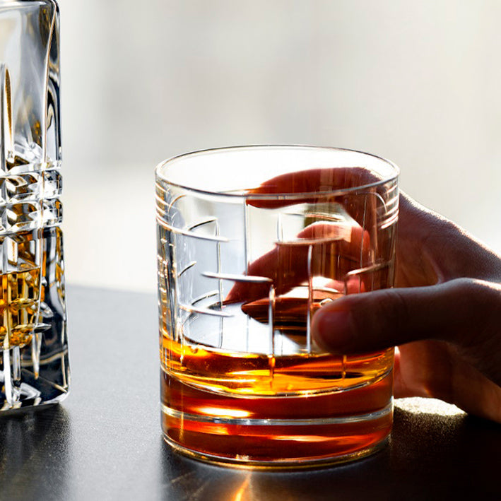 Davinci Italian Whisky Glasses With Decanter Sets