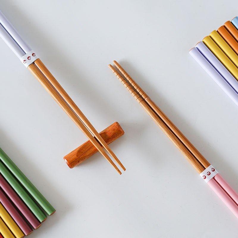 Multi-Colors Japanese Bamboo Chopsticks Sets