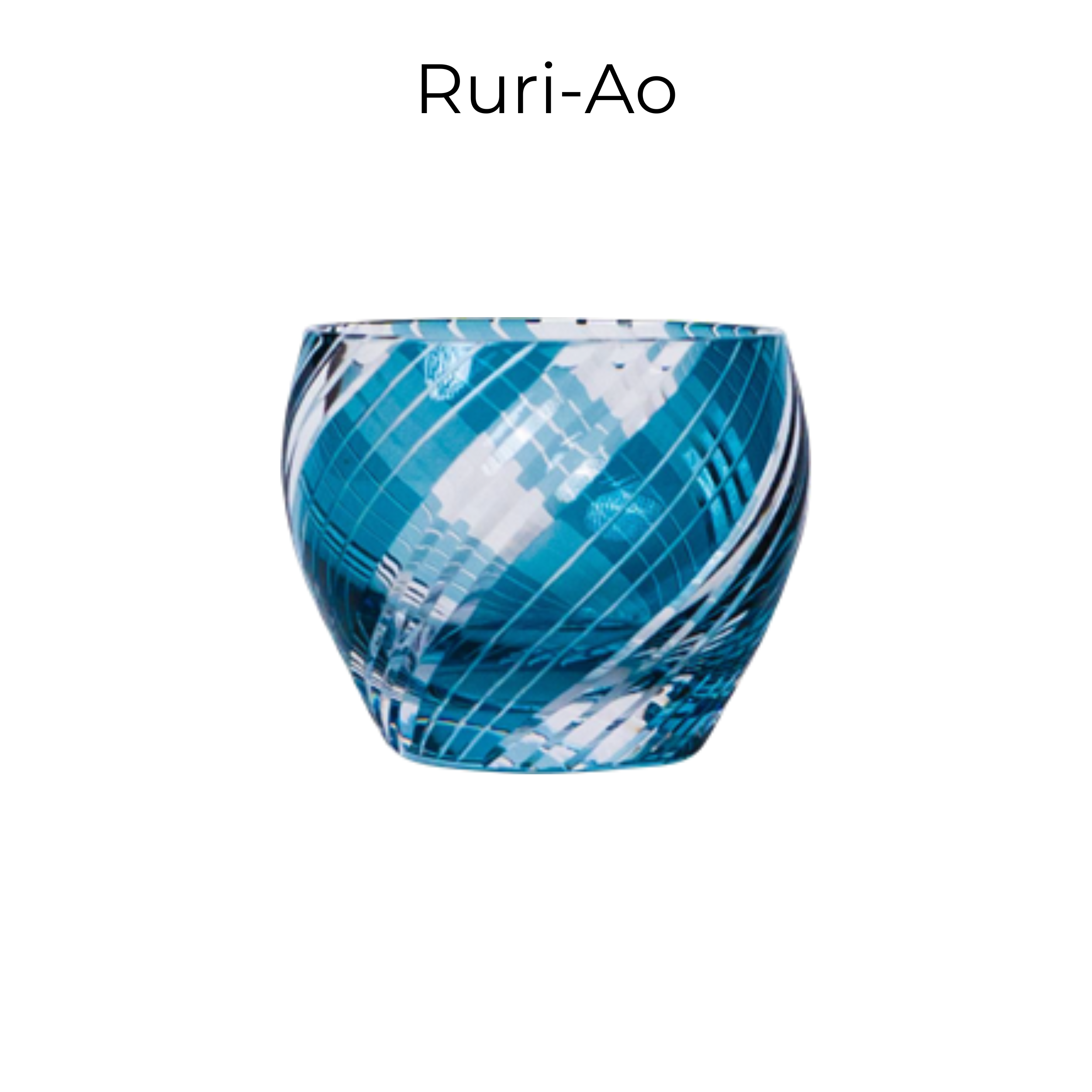 Edo Kiriko Handcrafted Kizashi Guinomi Sake Glass Collection