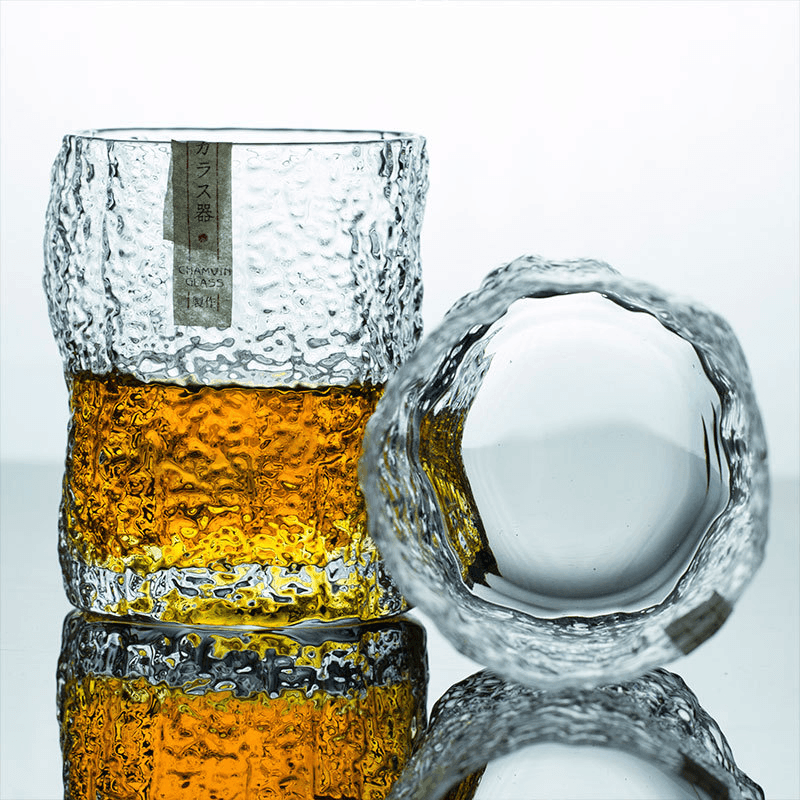 Japanese Handcrafted Chamvin Edo Kiriko Whisky Glass