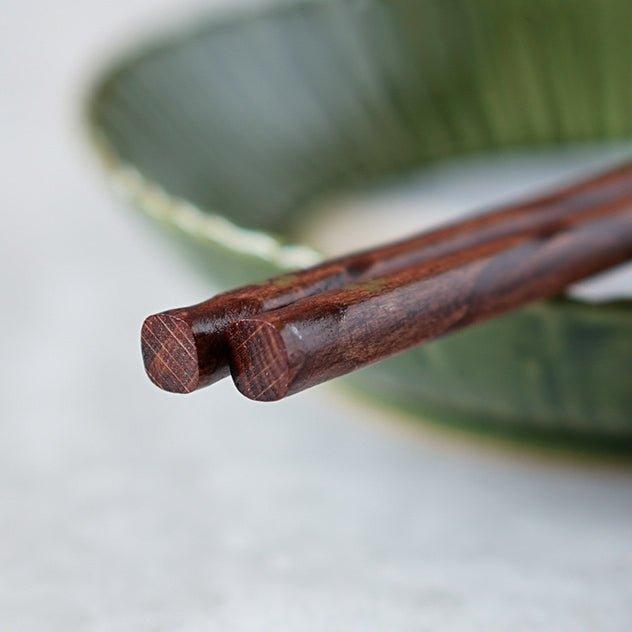Japanese Golden Sakura Wooden Chopstick Set