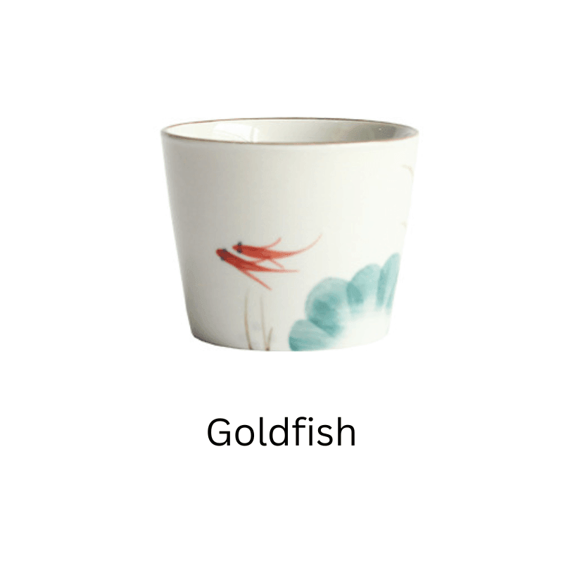Japanese Handcrafted Ceramic Guinomi Tea Cup - MASU