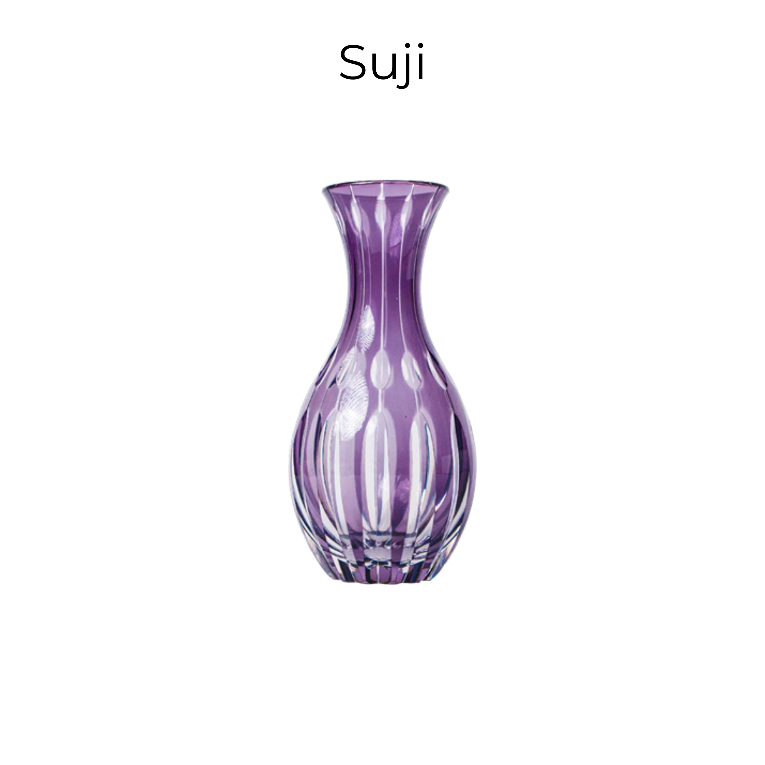 Edo Kiriko Handcrafted Murasaki Sake Collection