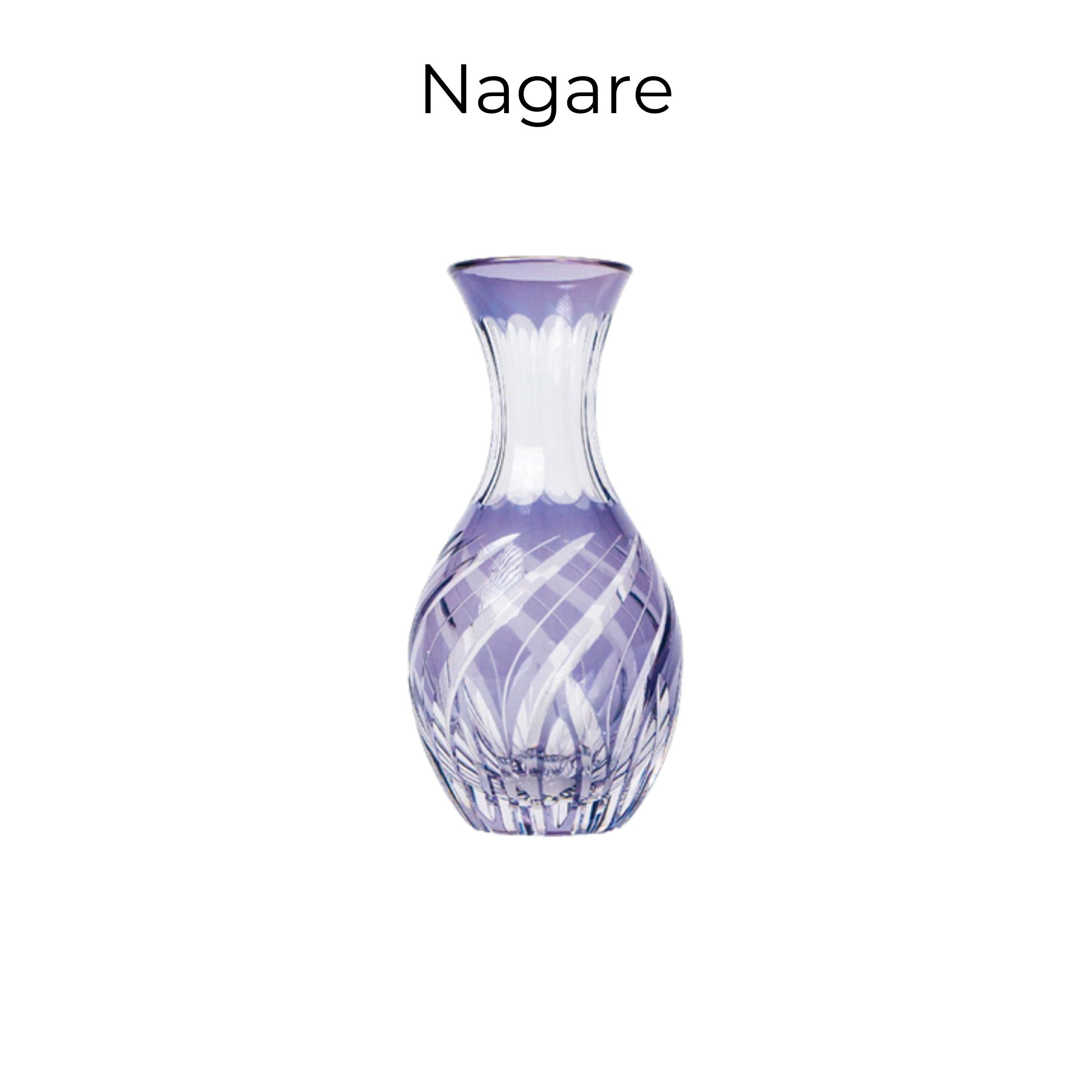 Edo Kiriko Handcrafted Murasaki Sake Collection