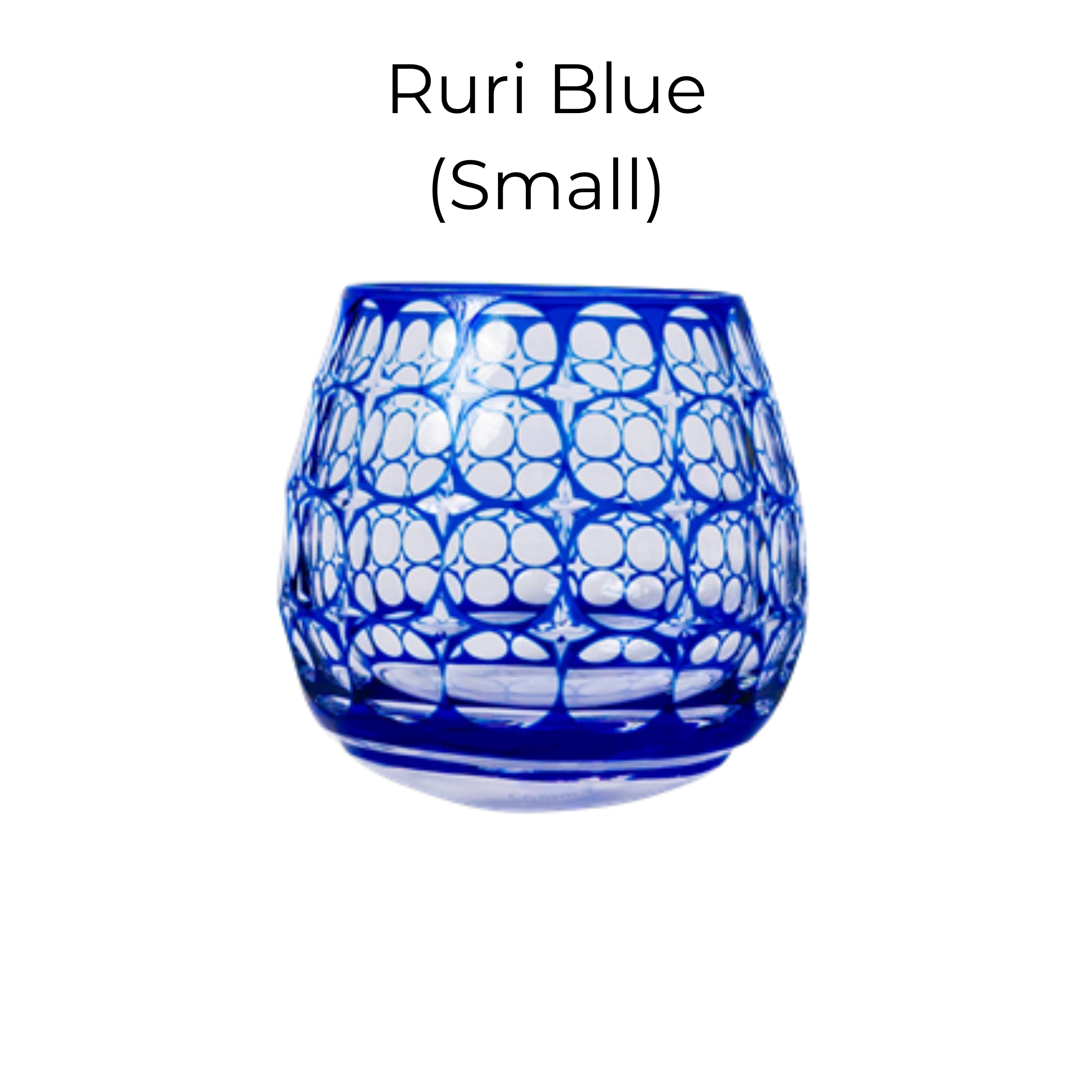 Edo Kiriko Handcrafted Hanamaru Whisky Glass Collection