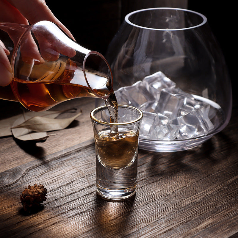 Two-Tier Spirit Glass Decanter