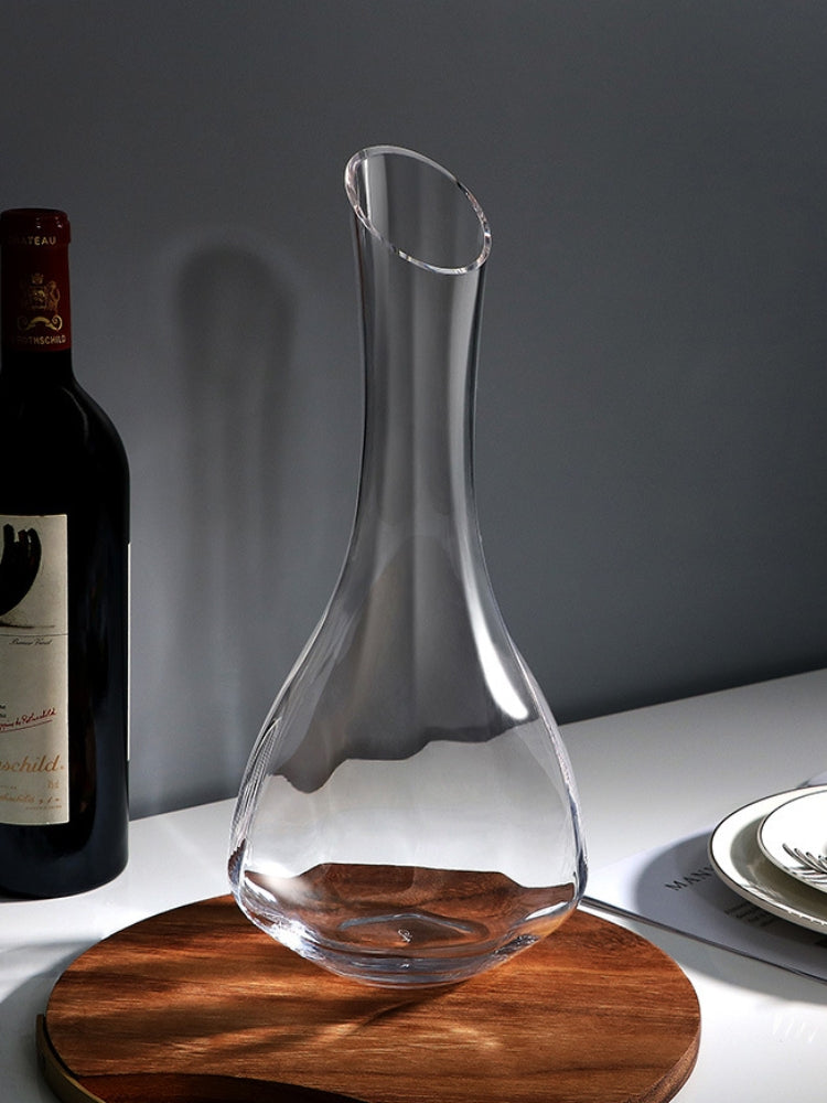 Handcrafted Crystal Elixir Wine Decanter