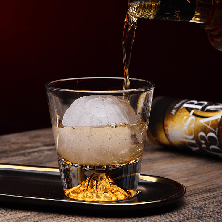 Japanese Mount Fuji Whisky Glass Sets