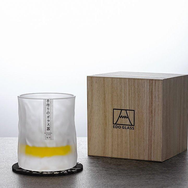 Japanese Edo Kiriko Glacier Whisky Glasses - MASU