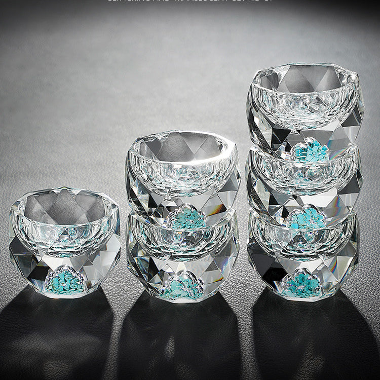 Gold Leaf Shot Glasses